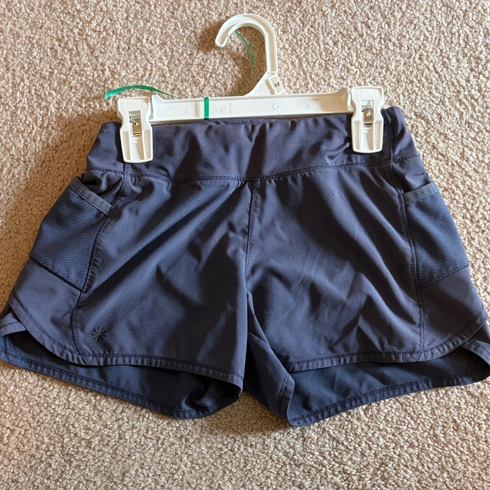 Athleta Dark Blue Athletic Shorts
